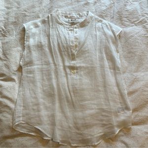 Banana Republic 100% Ramie Tank - size M Tall